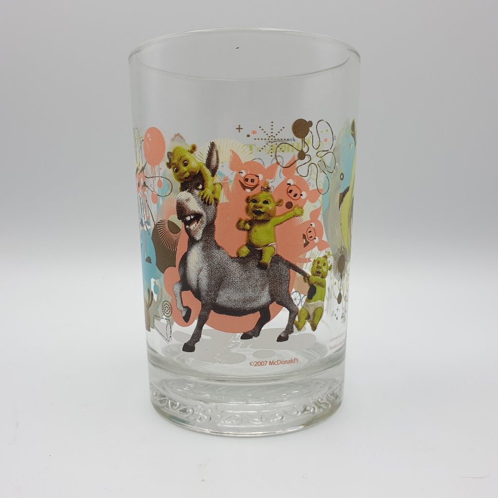 Drinking Glass Shrek the Third 3 Movie 2007